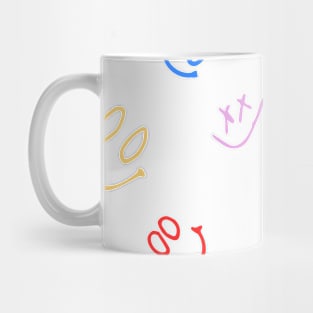 Colored happy slime Mug